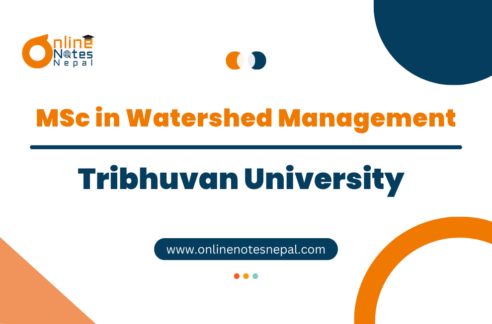 MSc in Watershed Management